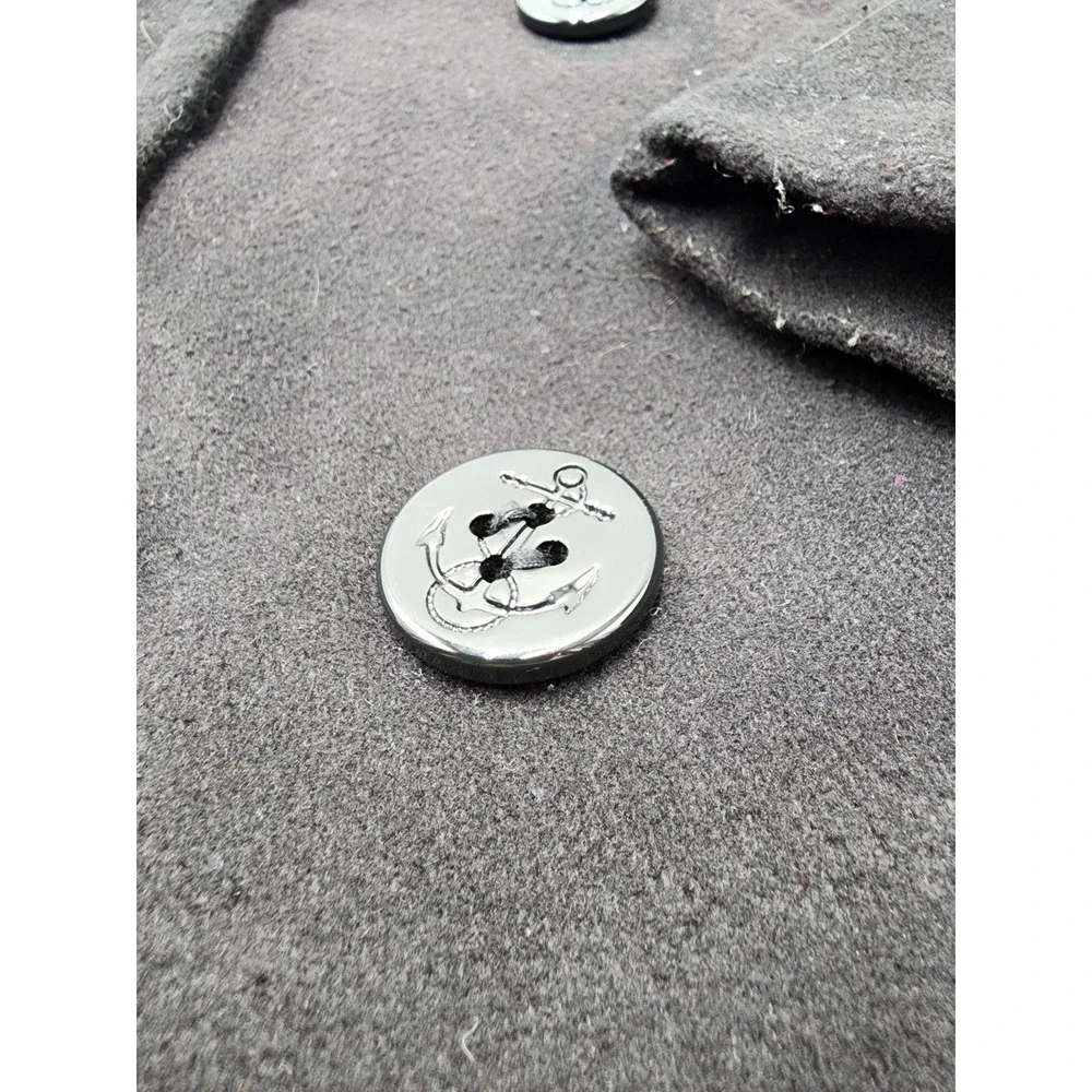 Black‎ Premium Wool Blend Coat Womens L